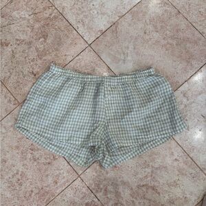 Gingham Checkered Women's Shorts Brandy Melville